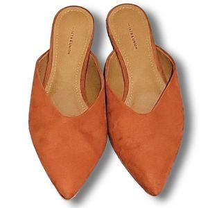 14th & Union Faux Suede Mules